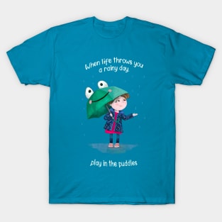 Girl in the Rain T-Shirt